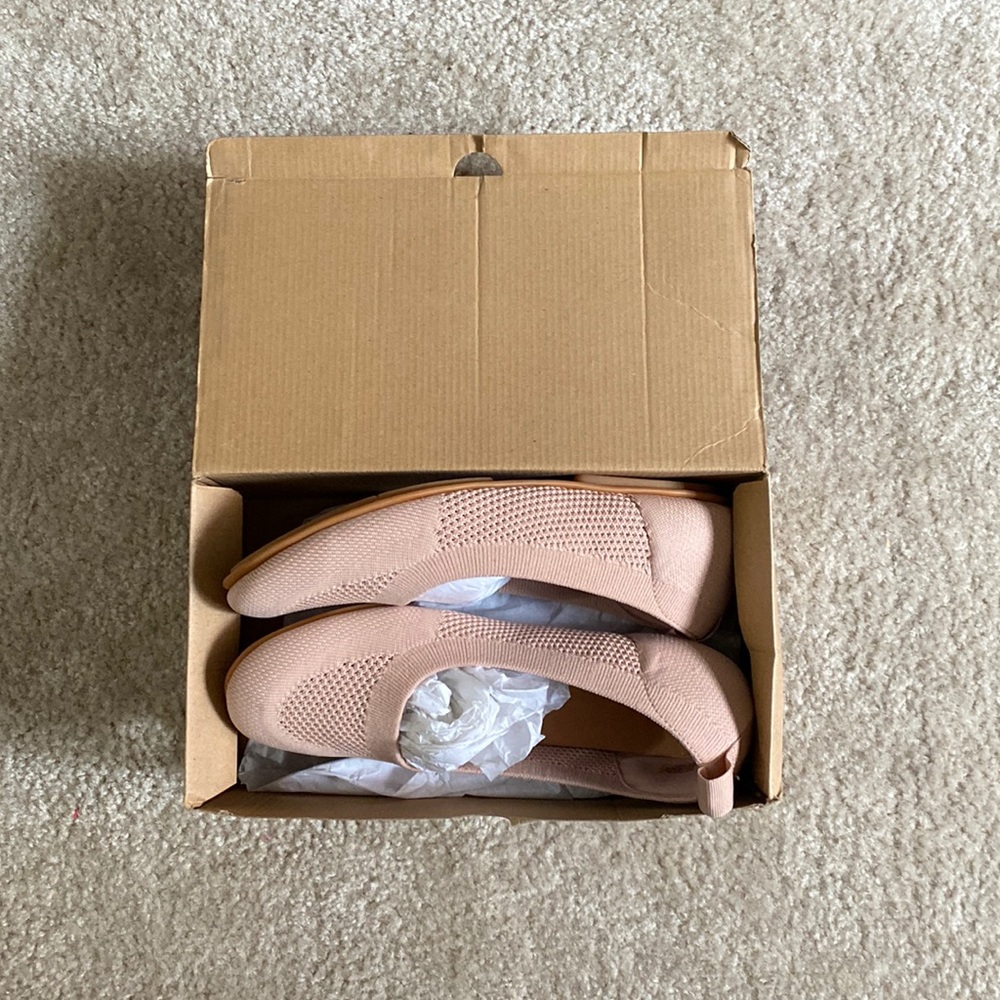 Fitflop Allegro Tonal Knit Ballerina Flats Size 8.5